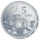España Spain 2011 5 euros Capitales de provincia Teruel Plata Ag España Spain 2011 5 euros Capitales de provincia Teruel Plata Ag