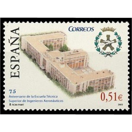 España Spain 4024 2003 LXXV Aniversario de la Escuela Técnica Superior de Ingenieros Aeronáuticos MNH España Spain 4024 2003 LXXV Aniversario de la Escuela Técnica Superior de Ingenieros Aeronáuticos MNH