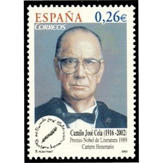 España Spain 4030 2003 Camilo Jose Cela MNH España Spain 4030 2003 Camilo Jose Cela MNH