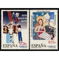 España Spain 4031/32 2003 Navidad MNH España Spain 4031/32 2003 Navidad MNH