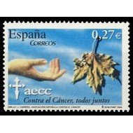 España Spain 4062 2004 L Aniversario de la Asociación Española contra el Cáncer MNH