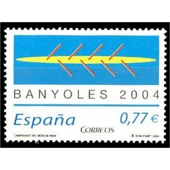 España Spain 4064 2004 Campeonato del Mundo de Remo Banyoles MNH