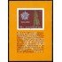 VAR1/S Yugoslavia  HB 19 1981 40º Aniversario de la Resistencia Emblema estatua 1 valor sin dentar MNH