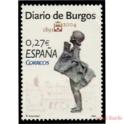 España Spain 4072 2004 Diarios Centenarios Diario de Burgos MNH