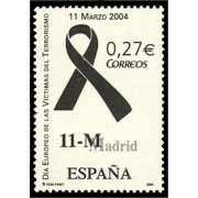 España Spain 4073 2004 Dia Europeo de las Víctimas del Terrorismo MNH