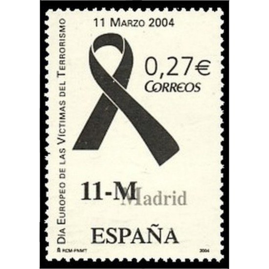 España Spain 4073 2004 Dia Europeo de las Víctimas del Terrorismo MNH España Spain 4073 2004 Dia Europeo de las Víctimas del Terrorismo MNH