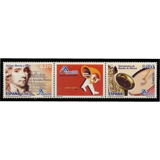 España Spain 4085/86 2004 Exposición Mundial de Filatelia España 2004 Valencia MNH