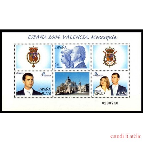 España Spain 4087 2004 exposición Mundial de Filatelia España 2004 Valencia MNH
