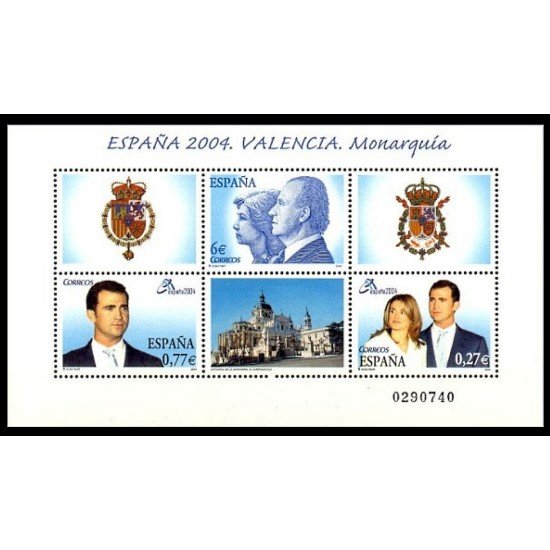 España Spain 4087 2004 exposición Mundial de Filatelia España 2004 Valencia MNH