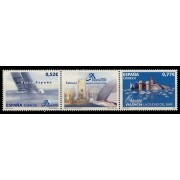España Spain 4092/93 2004 Exposición Mundial de Filatelia de España 2004 Valencia MNH