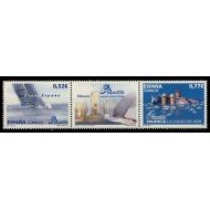España Spain 4092/93 2004 Exposición Mundial de Filatelia de España 2004 Valencia MNH
