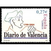 España Spain 4094 2004 Diarios centenarios Diario de Valencia MNH