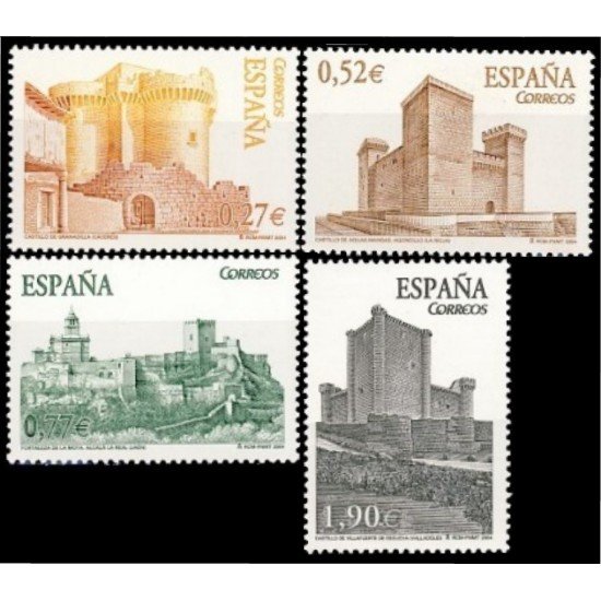 España Spain 4097/00 2004 Castillos MNH España Spain 4097/00 2004 Castillos MNH