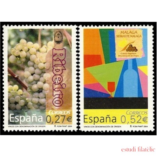 España Spain 4112/13 2004 Vinos con denominación de origen MNH