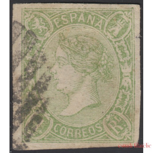 España Spain 72 1865 Isabell II usado
