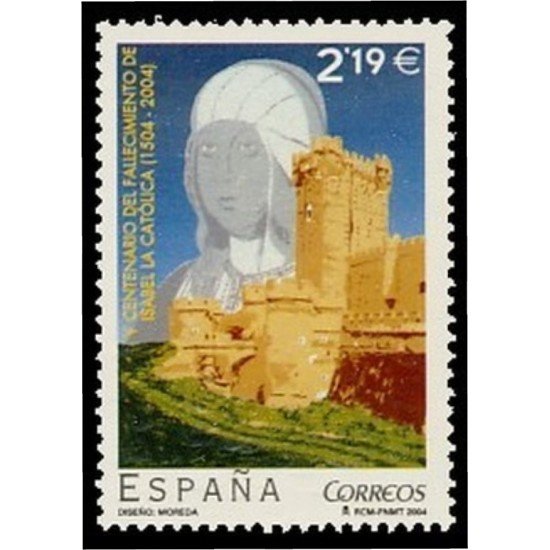 España Spain 4130 2004 D Aniversario del Fallecimiento de Isabel La Católica MNH