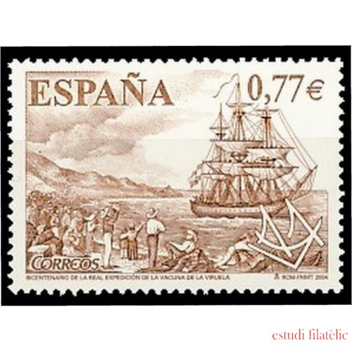 España Spain 4131 2004 Bicentenario de la Real Expedición de la Vacuna viruela MNH