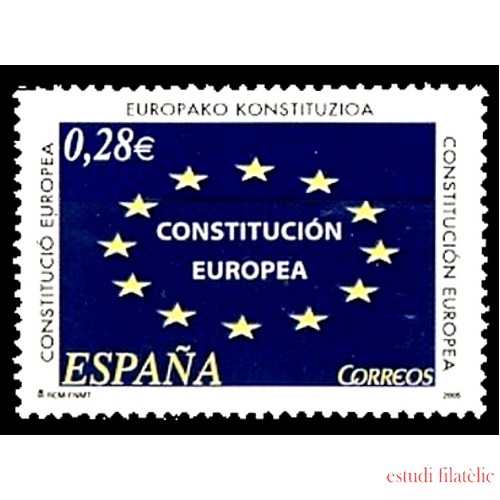 España Spain 4141 2005 Constitución Europea MNH