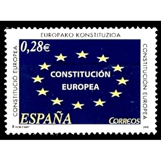 España Spain 4141 2005 Constitución Europea MNH