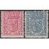 España Spain 230/31 1896-1898 Escudo de España MNH