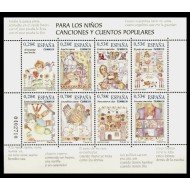 España Spain 4154 2005 Para los niños Canciones y Cuentos populares MNH