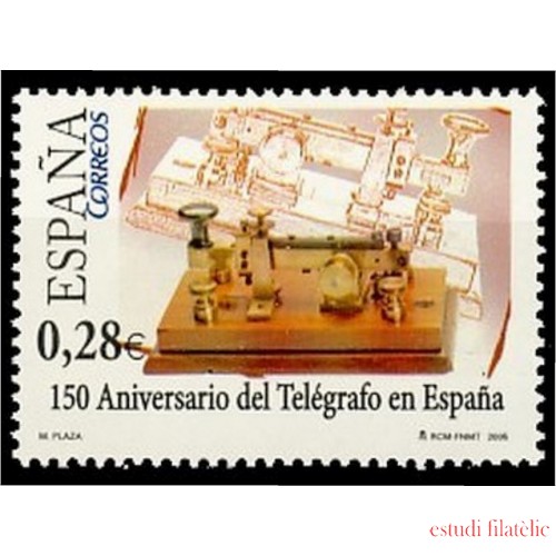 España Spain 4162 2005 CL Aniversario del Telégrafo en España MNH