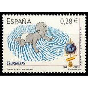 España Spain 4173 2005 Identificación del recién nacido MNH