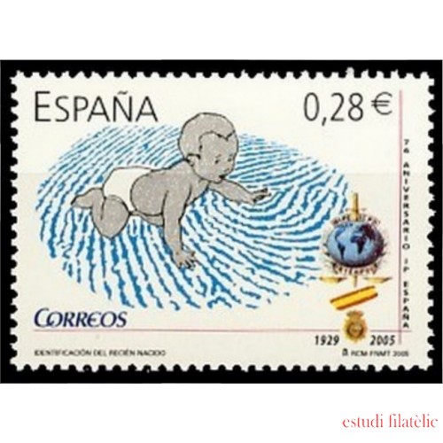 España Spain 4173 2005 Identificación del recién nacido MNH