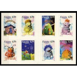 España Spain 4176/83 2005 Para los niños Los Lunnis carné MNH