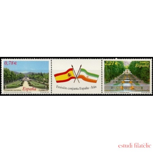 España Spain 4186/87 2005 Jardines MNH