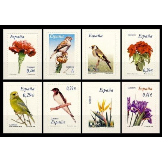 España Spain 4212/19 2006 Flora y Fauna MNH Tarifa A España Spain 4212/19 2006 Flora y Fauna MNH Tarifa A