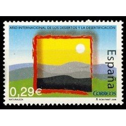 España Spain 4222 2006 Año Internacional de los Desiertos y de la Desertificación MNH España Spain 4222 2006 Año Internacional de los Desiertos y de la Desertificación MNH