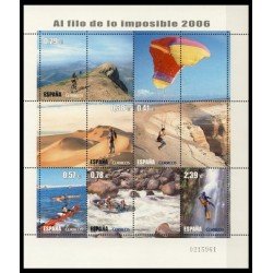 España Spain 4224 2006 Deportes Al filo de lo Imposible MNH España Spain 4224 2006 Deportes Al filo de lo Imposible MNH
