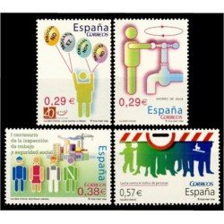España Spain 4225/28 2006 Valores cívicos MNH España Spain 4225/28 2006 Valores cívicos MNH