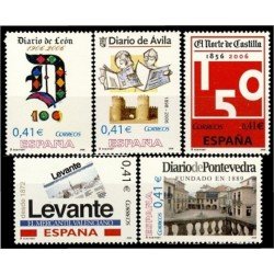 España Spain 4229/33 2006 Diarios Centenarios MNH España Spain 4229/33 2006 Diarios Centenarios MNH