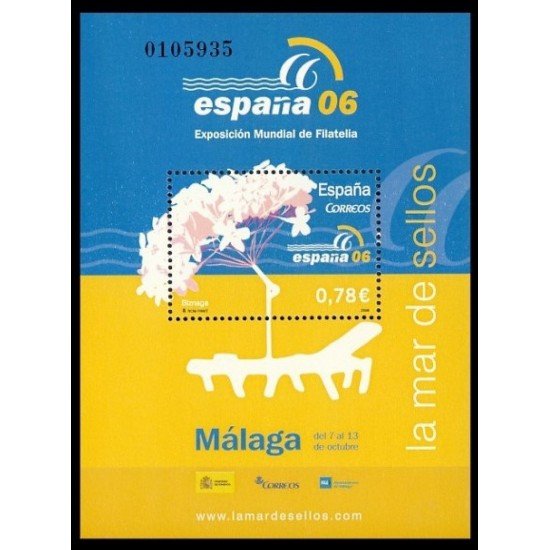 España Spain 4241 2006 Exposición mundial de Filatelia España 2006 Málaga MNH