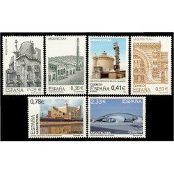 España Spain 4243/48 2006 Arquitectura MNH España Spain 4243/48 2006 Arquitectura MNH