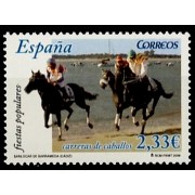 España Spain 4253 2006 Carreras Caballos de Sanlúcar de Barrameda MNH