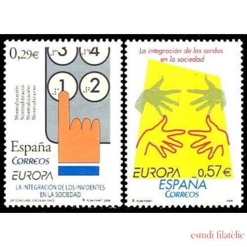 España Spain 4261/62 2006 Europa MNH
