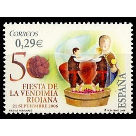 España Spain 4265 2006 L Fiesta de la Vendimia Riojana MNH España Spain 4265 2006 L Fiesta de la Vendimia Riojana MNH