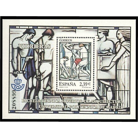 España Spain 4280 2006 Vidrieras MNH