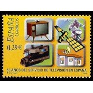 España Spain 4282 2006 L Aniversario del Servicio de TVE MNH