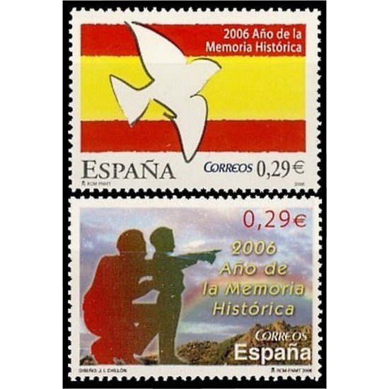 España Spain 4286/87 2006 Año de la Memoria histórica MNH España Spain 4286/87 2006 Año de la Memoria histórica MNH