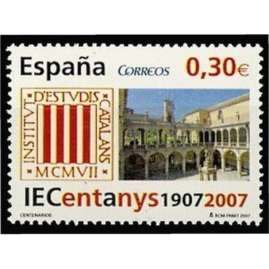 España Spain 4312 2007 Centenario del Institut d´estudis Catalans MNH España Spain 4312 2007 Centenario del Institut d´estudis Catalans MNH