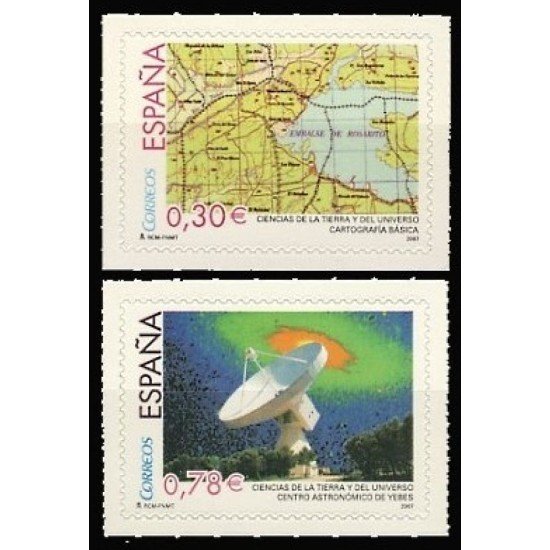 España Spain 4314/15 2007 Ciencias de la Tierra y del Universo MNH España Spain 4314/15 2007 Ciencias de la Tierra y del Universo MNH