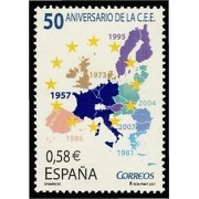 España Spain 4319 2007 L Aniversario de la CEE MNH