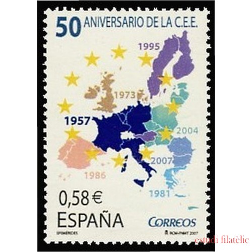 España Spain 4319 2007 L Aniversario de la CEE MNH