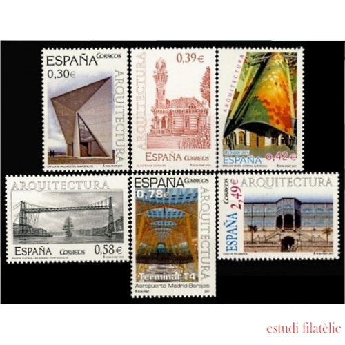 España Spain 4323/28 2007 Arquitectura MNH