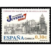 España Spain 4329 2007 Exposición Nacional de Filatelia Juvenil Juvenia 2007 MNH