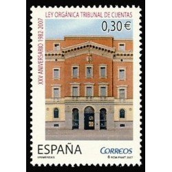 España Spain 4332 2007 XXV Aniversario de la promulgación de la Ley Orgánica del Tribunal de Cuenta MNH España Spain 4332 2007 XXV Aniversario de la promulgación de la Ley Orgánica del Tribunal de Cuenta MNH